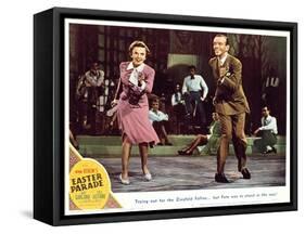 Easter Parade, Judy Garland, Fred Astaire, 1948-null-Framed Stretched Canvas