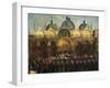 Easter Proceedings in San Marco-Gabriele Bella-Framed Giclee Print