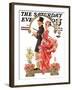 "Easter Promenade," Saturday Evening Post Cover, March 26, 1932-Joseph Christian Leyendecker-Framed Giclee Print