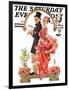 "Easter Promenade," Saturday Evening Post Cover, March 26, 1932-Joseph Christian Leyendecker-Framed Giclee Print