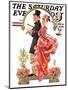 "Easter Promenade," Saturday Evening Post Cover, March 26, 1932-Joseph Christian Leyendecker-Mounted Giclee Print