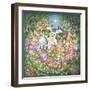 Easter Pups-Bill Bell-Framed Giclee Print