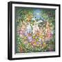 Easter Pups-Bill Bell-Framed Giclee Print