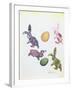 Easter Rabbits-George Adamson-Framed Giclee Print