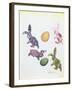 Easter Rabbits-George Adamson-Framed Giclee Print