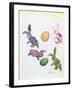 Easter Rabbits-George Adamson-Framed Giclee Print