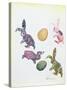 Easter Rabbits-George Adamson-Stretched Canvas