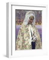 Easter Sunday (In Bradant, the Bride), C.1904-George Hitchcock-Framed Giclee Print