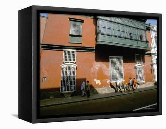 Easter Sunday, Lima, Peru, South America-Oliviero Olivieri-Framed Stretched Canvas