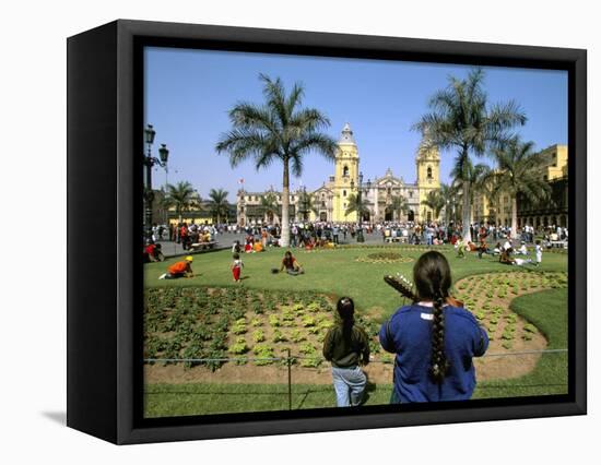 Easter Sunday, Lima, Peru, South America-Oliviero Olivieri-Framed Stretched Canvas