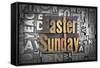 Easter Sunday-enterlinedesign-Framed Stretched Canvas