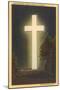 Easter Sunrise Service Cross, San Francisco, California-null-Mounted Art Print