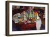 Easter Table, 1915-Stanislav Julianovic Zukovskij-Framed Giclee Print
