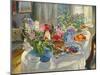 Easter Table-Alexander Vladimirovich Makovsky-Mounted Giclee Print