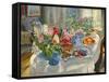 Easter Table-Alexander Vladimirovich Makovsky-Framed Stretched Canvas