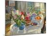 Easter Table-Alexander Vladimirovich Makovsky-Mounted Giclee Print