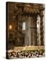 Easter Thursday Mass in St. Peter's Basilica, Vatican, Rome, Lazio, Italy, Europe-Godong-Stretched Canvas