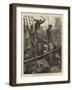 Easter-Tide Ceremonies, Flogging Judas Iscariot-William Bazett Murray-Framed Giclee Print