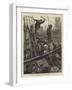 Easter-Tide Ceremonies, Flogging Judas Iscariot-William Bazett Murray-Framed Giclee Print