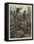 Easter-Tide Ceremonies, Flogging Judas Iscariot-William Bazett Murray-Framed Stretched Canvas