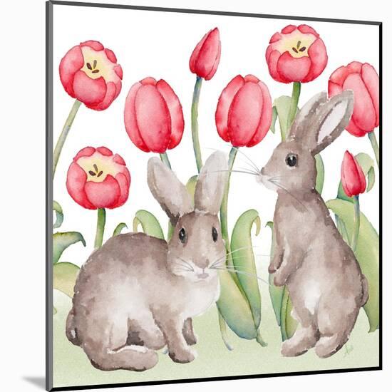 Easter Tulip II-Andi Metz-Mounted Art Print