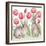 Easter Tulip II-Andi Metz-Framed Art Print