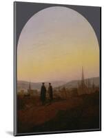 Easter walk (Osterspaziergang). 1821-Carl Gustav Carus-Mounted Giclee Print