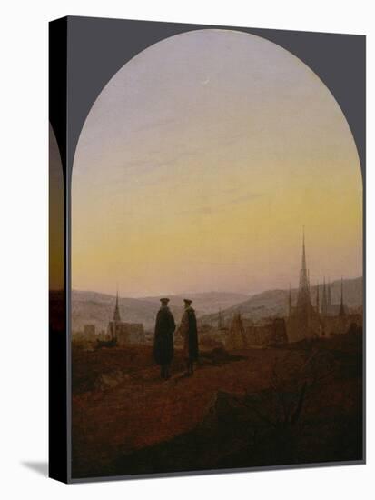 Easter walk (Osterspaziergang). 1821-Carl Gustav Carus-Stretched Canvas