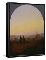 Easter walk (Osterspaziergang). 1821-Carl Gustav Carus-Framed Stretched Canvas