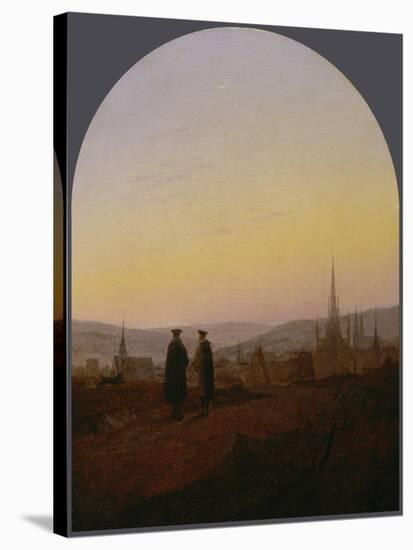 Easter walk (Osterspaziergang). 1821-Carl Gustav Carus-Stretched Canvas