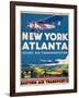 Eastern Air Transport - New York, Atlanta-null-Framed Art Print