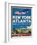 Eastern Air Transport - New York, Atlanta-null-Framed Art Print