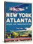 Eastern Air Transport - New York, Atlanta-null-Stretched Canvas