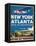 Eastern Air Transport - New York, Atlanta-null-Framed Stretched Canvas