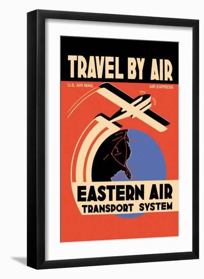 Eastern Air Transport System-null-Framed Art Print