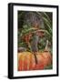 Eastern American Chipmunk on Pumpkin-Gary Carter-Framed Photographic Print