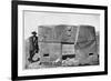 Eastern Aspect of the Monolithic Gate of Akapana, Tiahuanaco, Bolivia, 1901-null-Framed Giclee Print