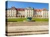Eastern Baroque facade, Royal Castle, Warsaw, Masovian Voivodeship, Poland, Europe-Karol Kozlowski-Stretched Canvas