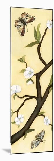 Eastern Blossom Triptych I-Megan Meagher-Mounted Premium Giclee Print