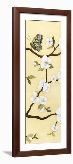 Eastern Blossom Triptych III-Megan Meagher-Framed Premium Giclee Print