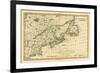 Eastern Canada, Newfoundland, Nova Scotia and St John Island, from 'Atlas De Toutes Les Parties…-Charles Marie Rigobert Bonne-Framed Giclee Print