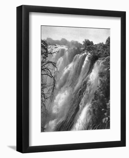 Eastern Cataract, Victoria Falls, Livingstone to Broken Hill, Northern Rhodesia, 1925-Thomas A Glover-Framed Giclee Print