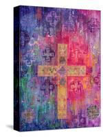 Eastern Cross, 2000-Laila Shawa-Stretched Canvas