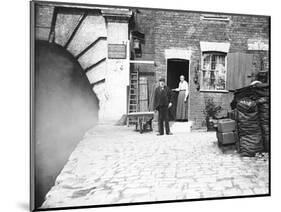 Eastern Entrance to Pentonville Tunnel and Tunnel Keeper's Cottage, Regent's Canal, London, C1905-null-Mounted Photographic Print