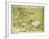 Eastern Europe and Central Asia, from Atlas of the World in Thirty-Three Maps, 1553-Bela Brechler-Framed Giclee Print