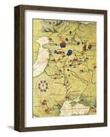 Eastern Europe and Central Asia: Transilvania and Russia-Battista Agnese-Framed Giclee Print