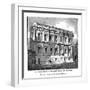 Eastern Front of the Banquetting House, Whitehall, 1843-J Jackson-Framed Giclee Print