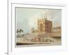 Eastern Gate of Jummah Musjid at Delhi, Oriental Scenery: Twenty Four Views in Hindoostan, 1795-Thomas & William Daniell-Framed Giclee Print