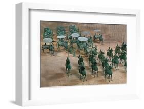 Eastern Han Dynasty Bronze Cavalry and Chariots-null-Framed Photographic Print