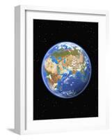 Eastern Hemisphere of Earth-Kulka-Framed Photographic Print